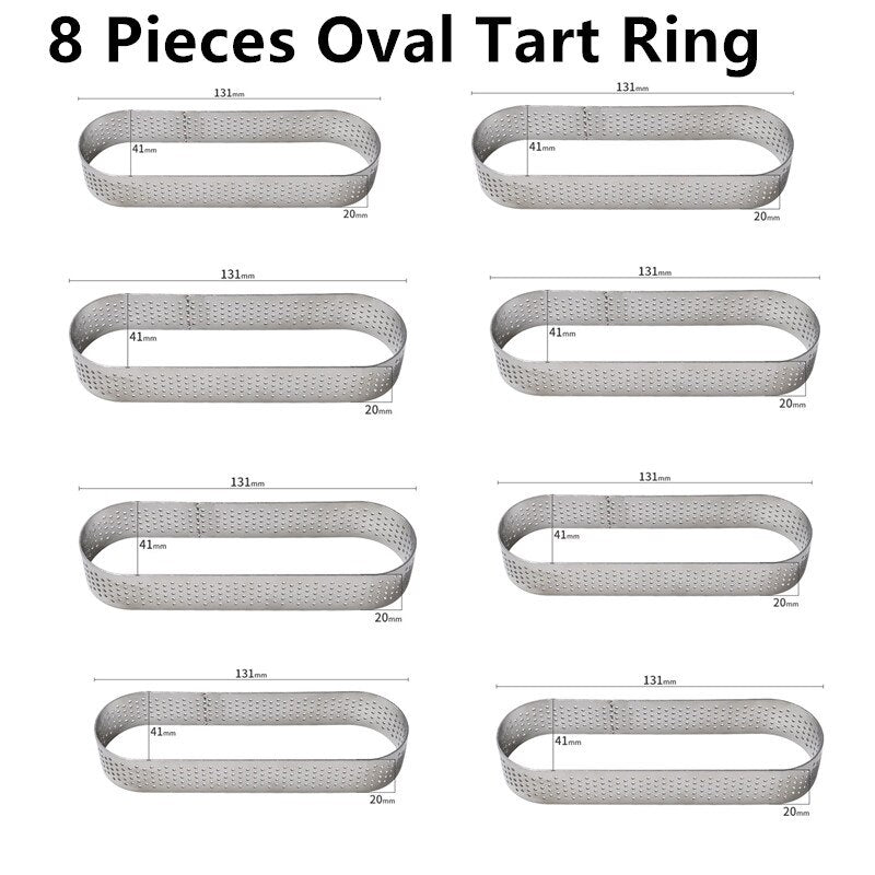 SHENHONG Round Tart Cake Mold For Baking Dessert Ring Art Mousse Silicone 3D Mould Silikonowe Moule Tartlet Pan Pastry Tools