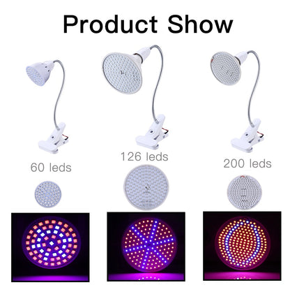 Goodland Phytolamp Full Spectrum LED Grow Light E27 Phyto Lamp For Plants Plant Lamp For Seedlings Flower Fitolamp Grow Tent