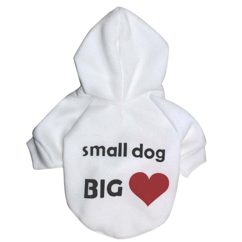 Security Dog Clothes Small Dog Hoodie Coat Chihuahua Dog Sweatshirt French Bulldog Warm Puppy Clothes Hoodie For Dog XS-L