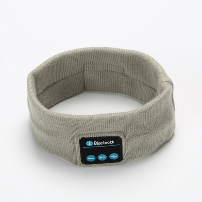 Aimitek Bluetooth Headphone Wireless Headband Sports Headsets Yoga Hands-Free Earphone Soft Warm Hat Smart Cap with Microphone