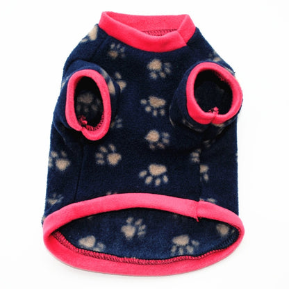 Warm Fleece Pet Dog Clothes Cute Skull Printed Pet Coat Puppy Dogs Shirt Jacket French Bulldog Pullover Camouflage Dog Clothing