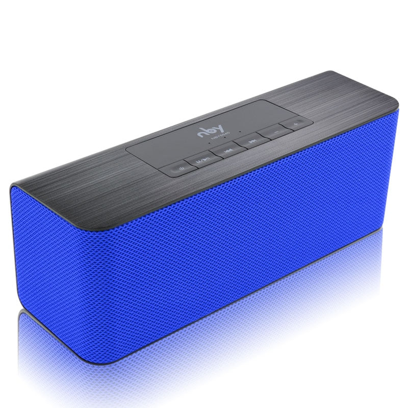 NBY 5540 Bluetooth Speaker Portable Wireless Speaker High-definition Dual Speakers with Mic TF Card Loudspeakers MP3 Player