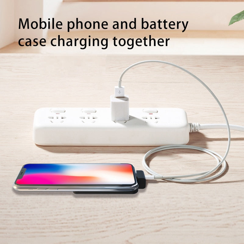 OISLE Personality Battery Charger Mini Slim Power Bank For iPhone 13 12 11 X XS 6 6s 7 8 Plus External Battery Charger PoverBank