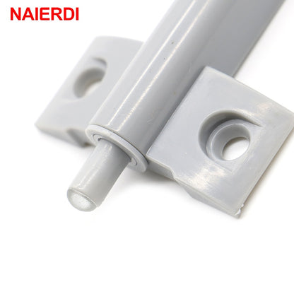 NAIERDI 10Set Kitchen Cabinet Catches Door Stop Drawer Soft Closer Wardrobe Damper Buffers With Screws For Furniture Hardw