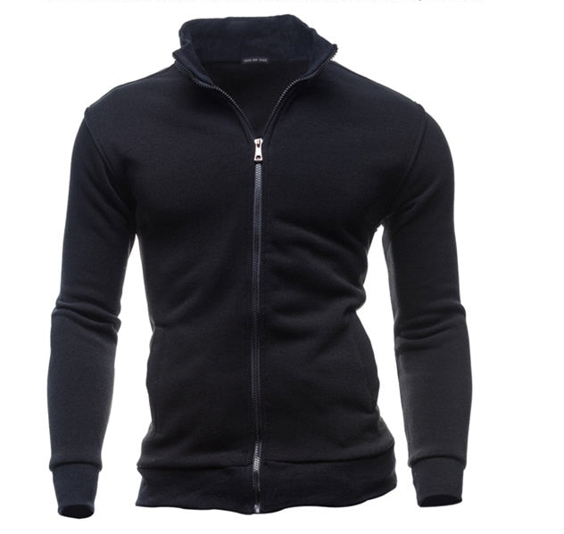 MRMT 2023 Brand New Men&#39;s No Hoodies Sweatshirts Zipper Stand Collar Men Sweatshirts For Male No Hooded Sweatshirt Man Pullover