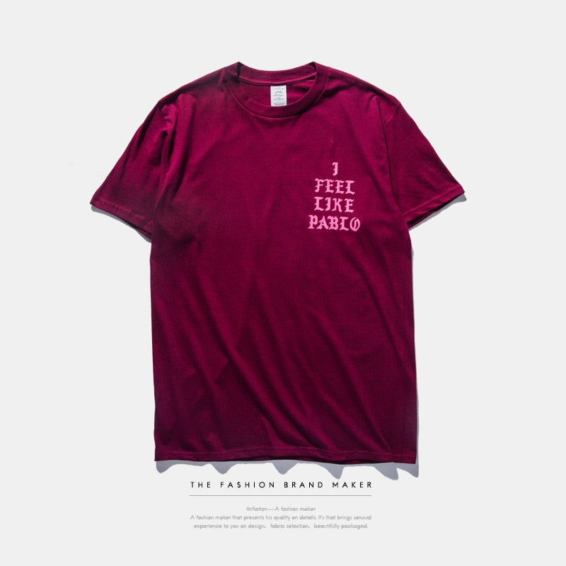 2020 Summer Mens T Shirts YZY STAGIONE 3 i Feel like Paul Tee Short Sleeve or Neck T-Shirt Kanye West Pablo tshirt Women