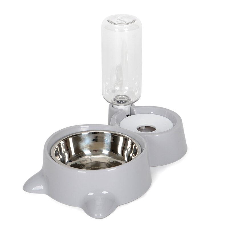 HOOPET Automatic Feeding Bowl For Cat Pet Water Feeder Kitten Drinking Fountain Food Dish Pet Goods Save Food Dog Bowl Suppliers