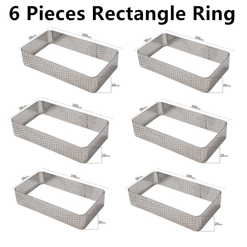SHENHONG Round Tart Cake Mold For Baking Dessert Ring Art Mousse Silicone 3D Mould Silikonowe Moule Tartlet Pan Pastry Tools