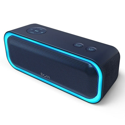 DOSS TWS Wireless Bluetooth Speaker SoundBox Pro Enhanced Bass Stereo Sound Box Portable IPX5 Waterproof Music Player Speakers