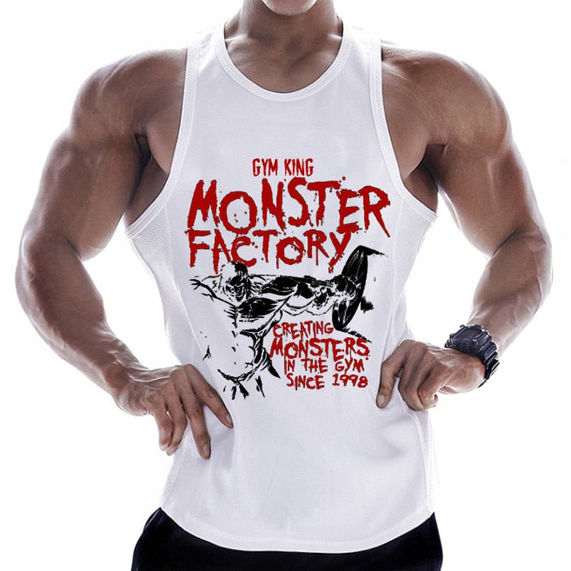 2019 new gyms clothing cotton bodybuilding tank top bodybuilder mens ropa hombre tops singlet erkek sleeveless singlet men