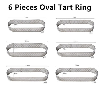 SHENHONG Round Tart Cake Mold For Baking Dessert Ring Art Mousse Silicone 3D Mould Silikonowe Moule Tartlet Pan Pastry Tools