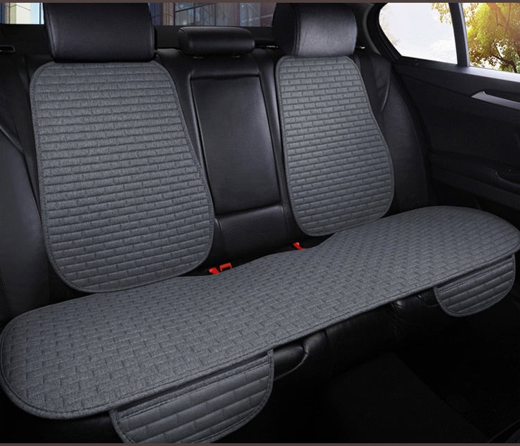 Car seat cover front/Far Flax Seat Protect Cushion Automobile Seat Covers Mat Protect Pad Car Covers