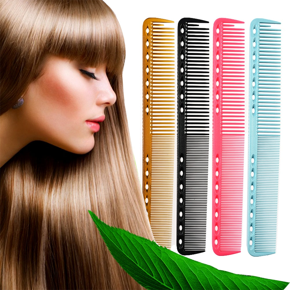 7 Colors Professional Hair Combs Barber Hairdressing Hair Cutting Brush Anti-static Tangle Pro Salon Hair Care Styling Tool