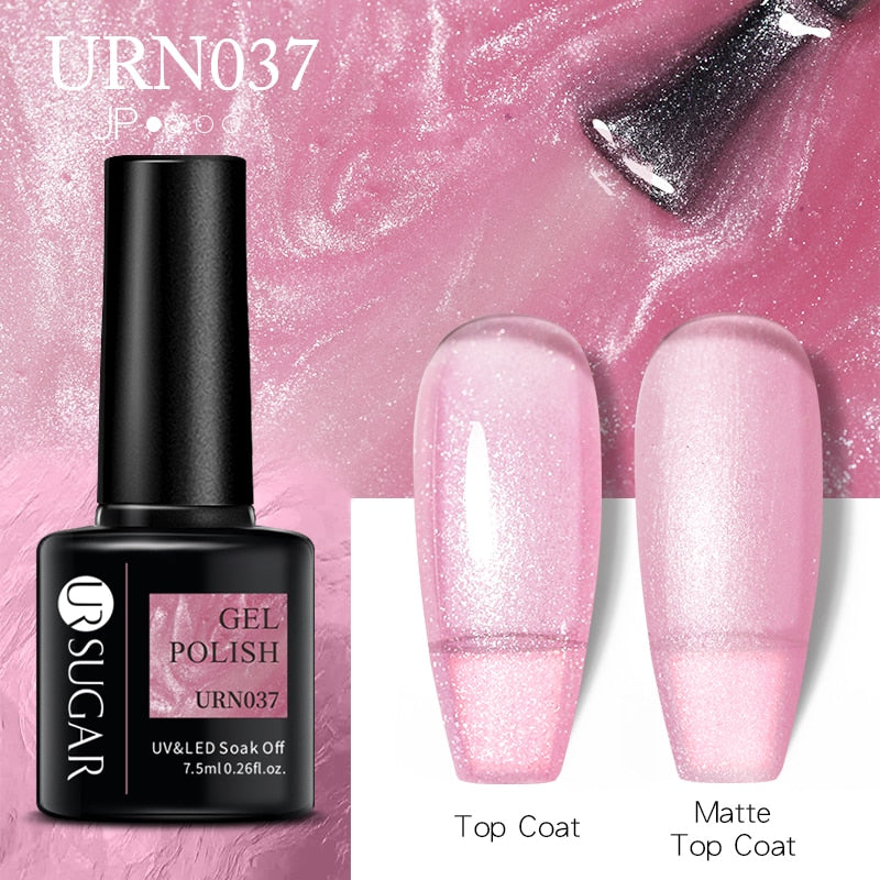 UR SUGAR 7.5ml Autumn Red Series Nail Gel Polish Gel Paint Nail Art Semi Permanent Nail Art Manicure Soak Off LED UV Nail Gel