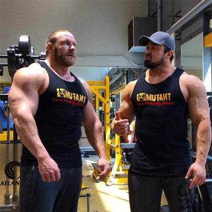 2020 Men Bodybuilding Tank top Gyms Fitness Skinny Cotton Sleeveless Shirt Clothing Male Stringer Singlet Undershirt