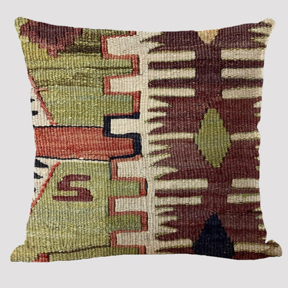Bohemian Patterns Linen Cushions Case Multicolors Abstract Ethnic Geometry Print Decorative Pillows Case Living Room Sofa Pillow