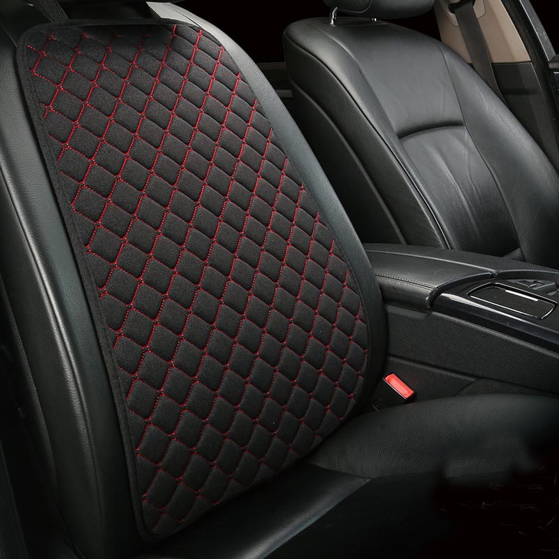 Linen Car Seat Cover Protector Summer Front or Rear Seat Back Cushion Pad Mat Backrest Universal for Auto Interior Truck Suv Van