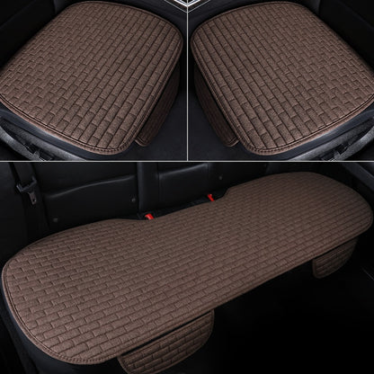 Car seat cover front/Far Flax Seat Protect Cushion Automobile Seat Covers Mat Protect Pad Car Covers