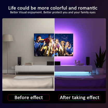 Suntech Led Strip, Backlight For TV,SMD 5050 USB Powered LED Strip Light, Bluetooth With App Control TV Led Backlight Decoration