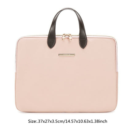 Women Laptop Briefcase Computer Bag Business Document Organizer Ipad Tote Ladies Handbag Messenger Purse Strap Pouch Accessories