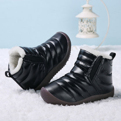 2020 Winter Boots Girls Waterproof Snow Shoes Kids Toddler Keep Warm Children For Girl Boys Boots Ankle Winter Baby Shoe Buty