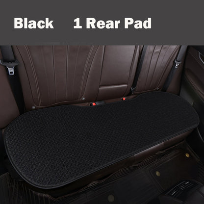 New Flax Car Seat Cover Protector Linen Front Rear Back Cushion Protection Pad Mat Backrest for Auto Interior Truck Suv Van