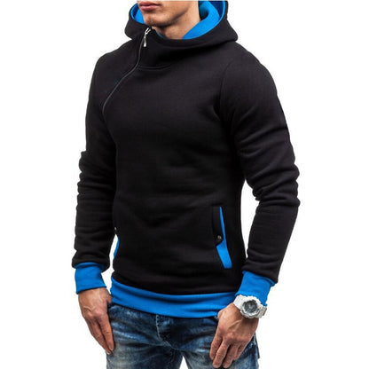 MRMT 2023 Brand Men&#39;s Hoodies Sweatshirts New Slim Pullover Men&#39;s Hoody Sweatshirt for Male Diagonal Zipper Man Hood Sweatshirt