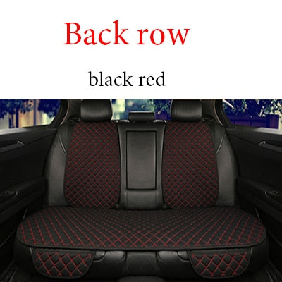 Universal Car Seat Cover Protector Linen Front Rear Back Flax Summer Cushion Pad Mat Sedan Suv Pick-up Car Interior Accessories