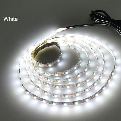 DC 5V USB LED Strips 2835 White Warm White Tira LED Strip Light TV Background Lighting Tape Home Decor Lamp 1- 5m