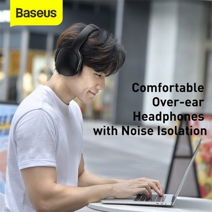 Baseus D02 Pro Wireless Headphones Sport Bluetooth 5.3 Earphone Handsfree Headset Ear Buds Head Phone Earbuds For iPhone Xiaomi