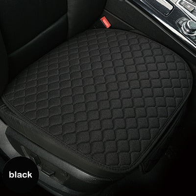 Universal Car Seat Cover Protector Linen Front Rear Back Flax Summer Cushion Pad Mat Sedan Suv Pick-up Car Interior Accessories