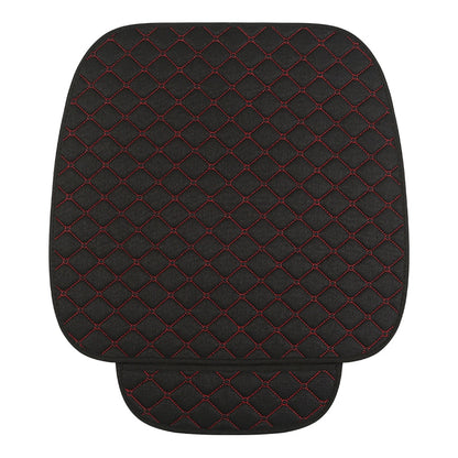 Linen Car Seat Cover Protector Summer Front or Rear Seat Back Cushion Pad Mat Backrest Universal for Auto Interior Truck Suv Van