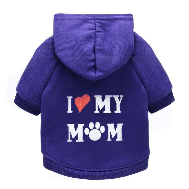 Security Dog Clothes Classic Pet Dog Hoodies Clothes For Small Dog Autumn Coat Jacket for Yorkie Chihuahua Puppy Clothing