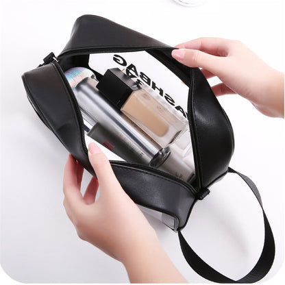 Women Portable Travel Wash Bag Female Transparent Waterproof Makeup Storage Pouch Large Capacity Cosmetic Organizer Beauty Case