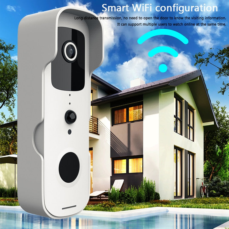 Tuya Smart Video Doorbell Waterproof Night Vision Home Security 1080P FHD Camera Digital Visual Intercom WIFI Tuya Door Bell