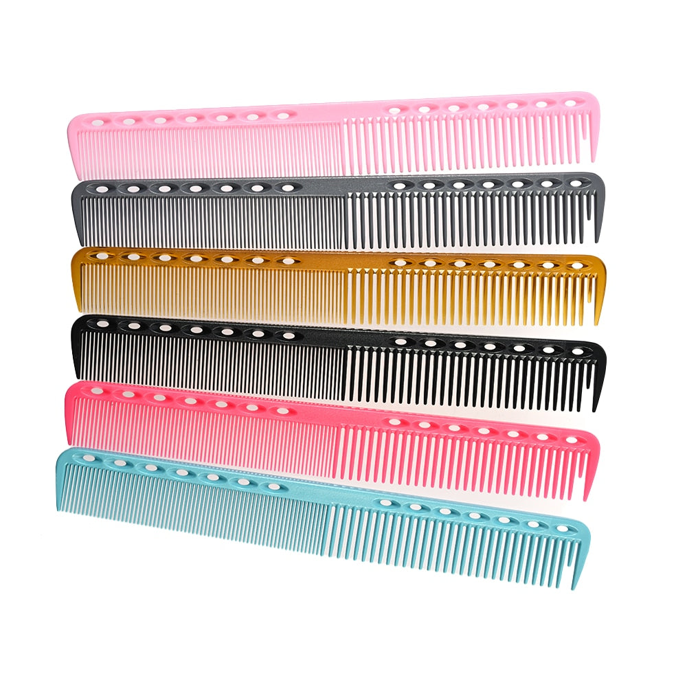 7 Colors Professional Hair Combs Barber Hairdressing Hair Cutting Brush Anti-static Tangle Pro Salon Hair Care Styling Tool