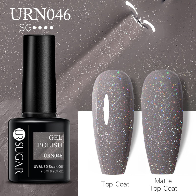 UR SUGAR 7.5ml Autumn Red Series Nail Gel Polish Gel Paint Nail Art Semi Permanent Nail Art Manicure Soak Off LED UV Nail Gel