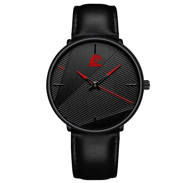 reloj hombre Watches Mens 2023 Minimalist Men&#39;s Fashion Ultra-thin Watch Simple Men Business Quartz Wristwatch relogio masculino