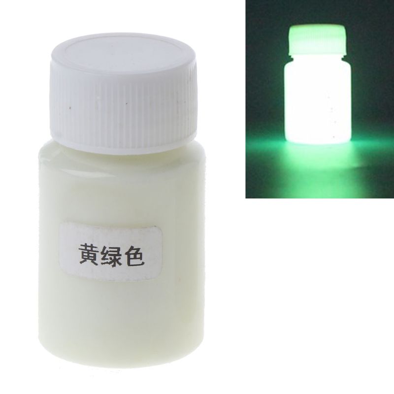 Glow in The Dark Liquid Luminous Pigment Non-Toxic for Paint Nails Resin Makeup