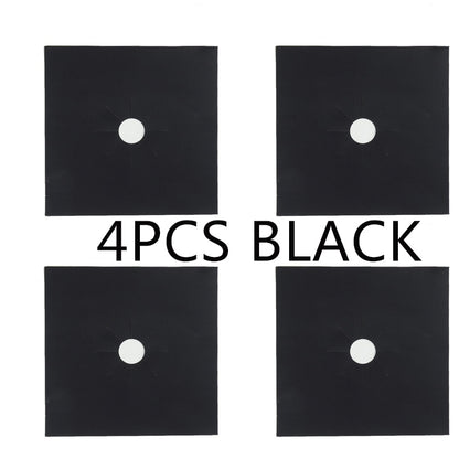 4PCS Gas Stove Protector Stovetop Burner Covers for Gas Stoves Washable Gas Stovetop Kitchen Accessories Mat Cooker Cover