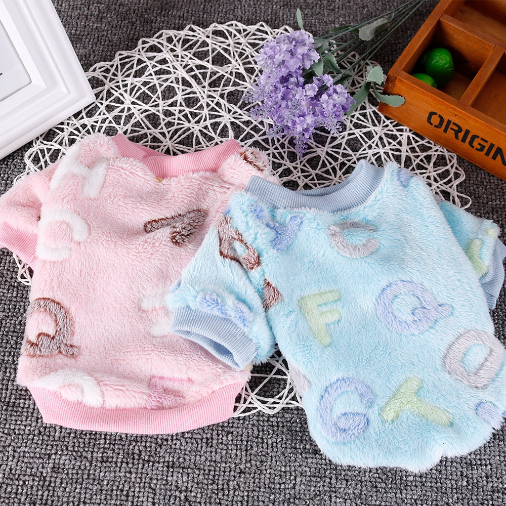 Puppy Dog Clothes Winter Warm Pet Dog Cat Clothes Hoodies For Small Dogs Cats Chihuahua Yorkshire Coat Outfit Pet Clothing