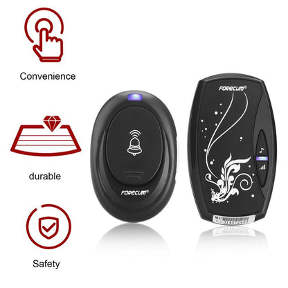 36 Music110DB 100M Wireless Doorbell Waterproof Remote Battery Powered Smart Door Bell 1 Button 1 Receiver