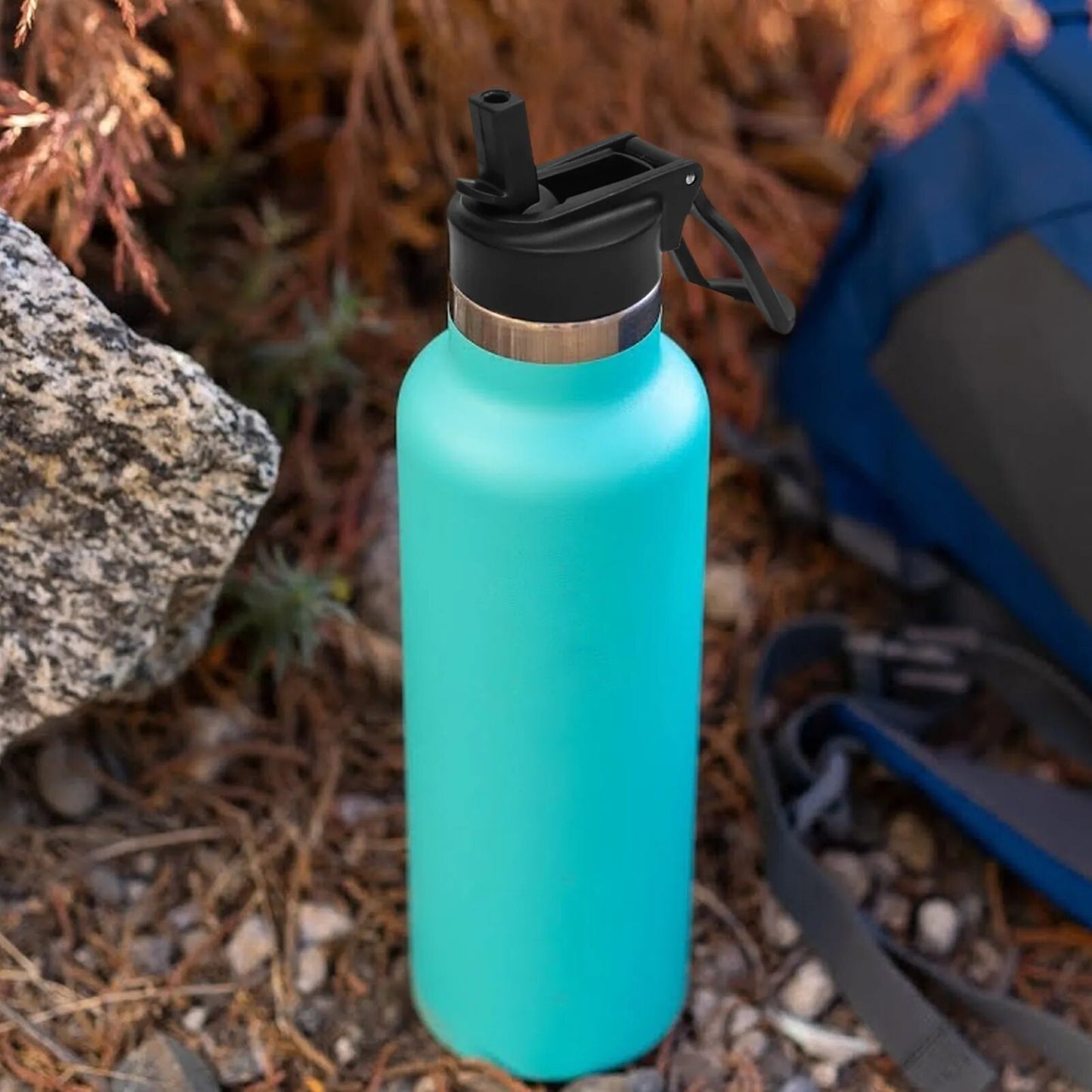 Water Bottles Straw Lid For HydroFlask Water Cup Replacement Lids For Hydroflask 18 21 24 Oz Bottle Accessories With Straw Brush