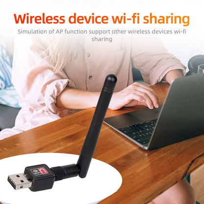 USB Wifi Adapter 150Mbps 2.4G Wireless Network Card 802.11n/g/b Ethernet Wi-fi Dongle USB Lan Wifi Receiver for PC Windows