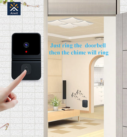 Wireless WiFi Doorbell Camera Waterproof 720P HD Video Door Bell Smart Outdoor Wireless Doorbell With Camera Night Vision