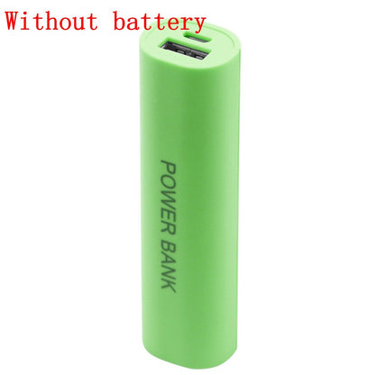 Leiouser Portable Mobile USB Power Bank Charger Pack Box Battery Case For 1 X 18650 DIY Without battery