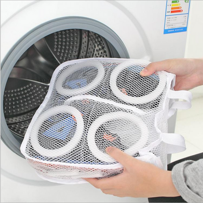 Mesh Laundry Bags Hanging Dry Sneaker Shoes Protect Wash Machine Home Storage Organizer Accessories Supplies Gear Stuff Product