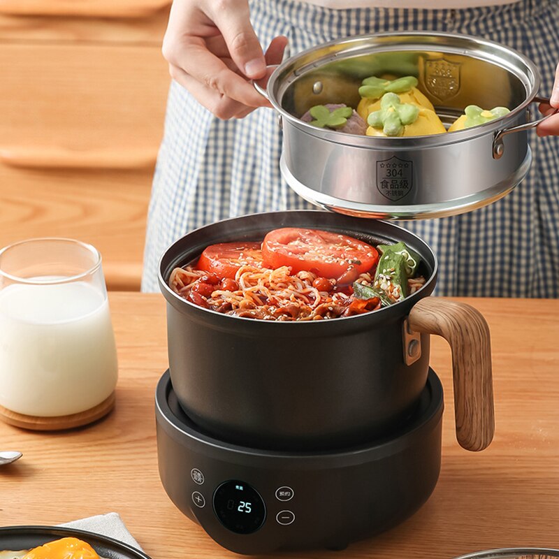 110V/220V Multifunction Cooker Household kitchen 1-2 People frying pan steamer Hot Pot  Non-stick Pan Smart Electric Rice Cooker