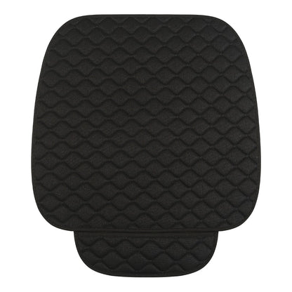 Linen Car Seat Cover Protector Summer Front or Rear Seat Back Cushion Pad Mat Backrest Universal for Auto Interior Truck Suv Van