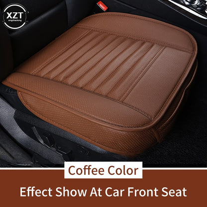 Universal Car Seat Cover Breathable PU Leather Pad Mat For Auto Chair Cushion Car Front Seat Cover Four Seasons Anti Slip Mat